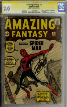 Stan Lee signing autograph at event
