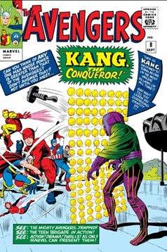 Avengers issue 8 Marvel comic book cover