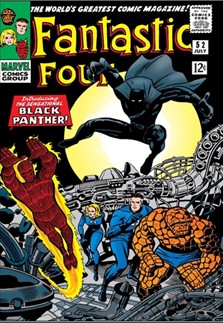 Fantastic Four issue 52 comic book cover