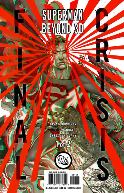 Superman Beyond comic book cover art
