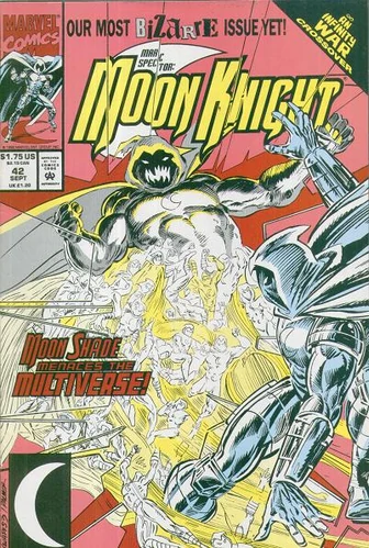 Moon Knight in intense combat action scene