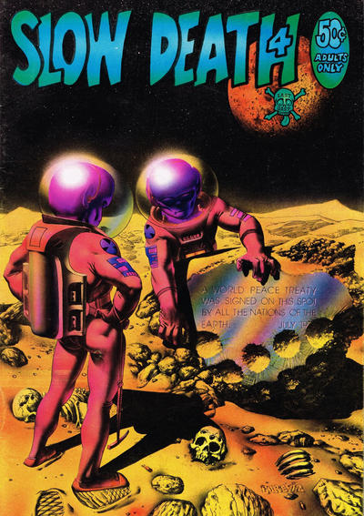 Slow Death issue 4 comic book cover
