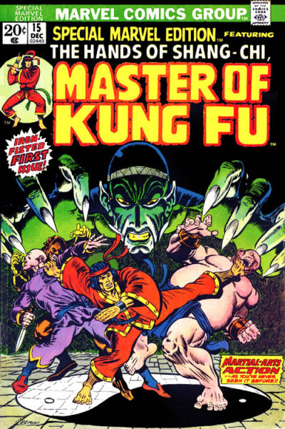 Shang-Chi Master of Kung Fu debut cover