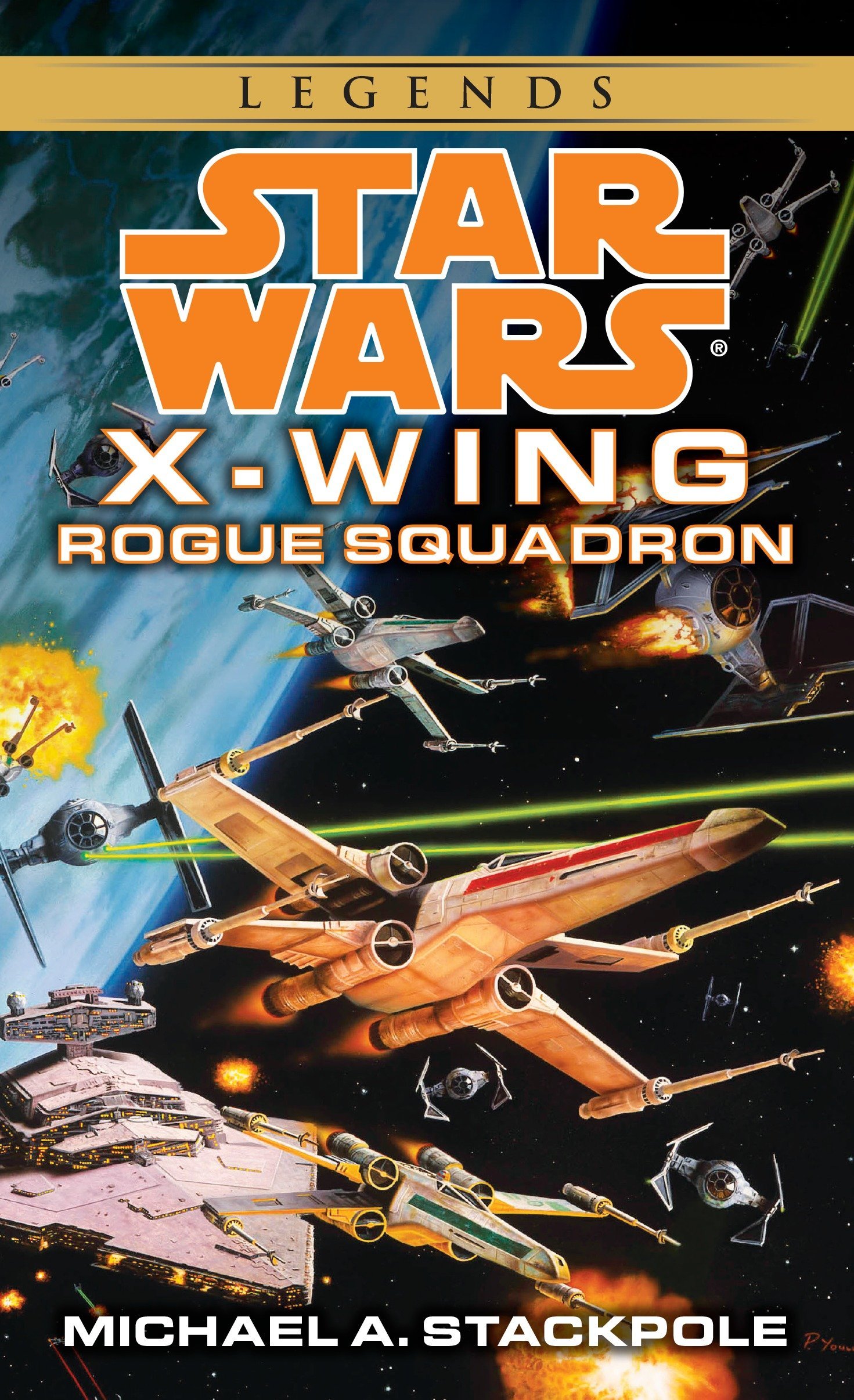 Rogue Squadron X-wing pilots in action