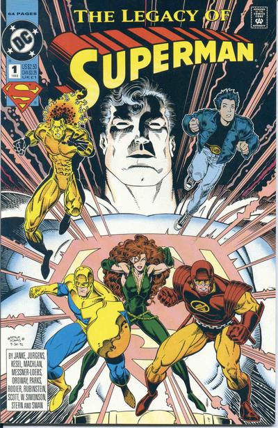 Superman #1 comic book cover art