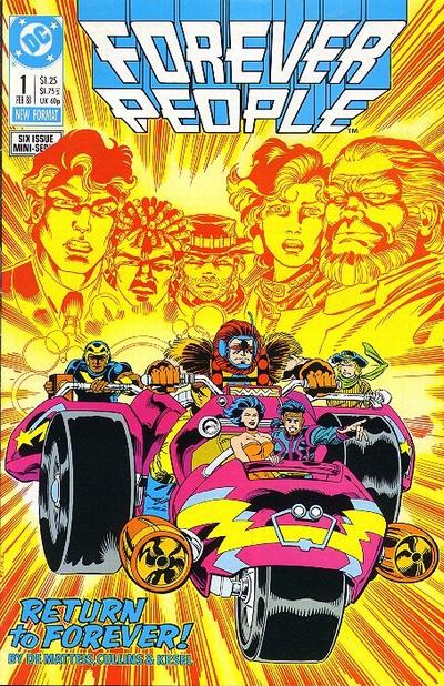 Forever People #1 comic book cover