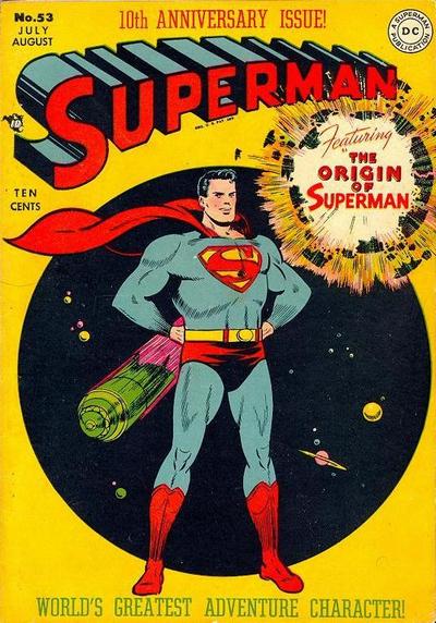 Superman #53 comic book cover