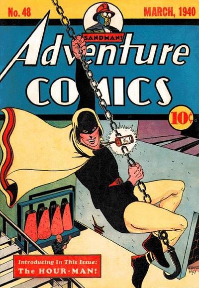 Adventure Comics vintage comic book cover