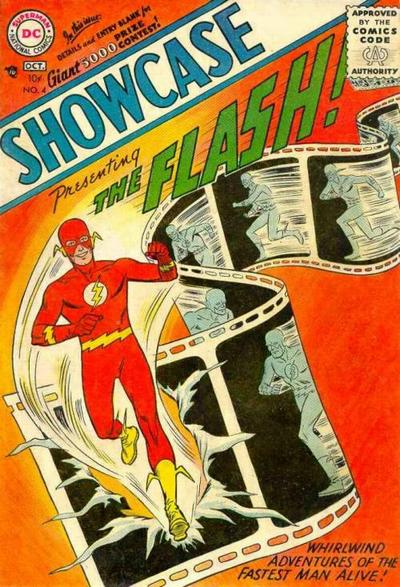 Showcase comic book cover vintage edition