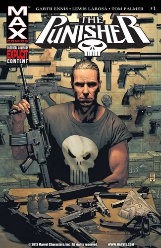 Punisher Vol. 7 Issue 1 comic cover