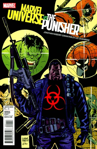 Punisher battles in post-apocalyptic Marvel world