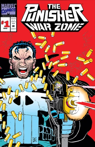 Punisher War Zone Issue 1 comic cover