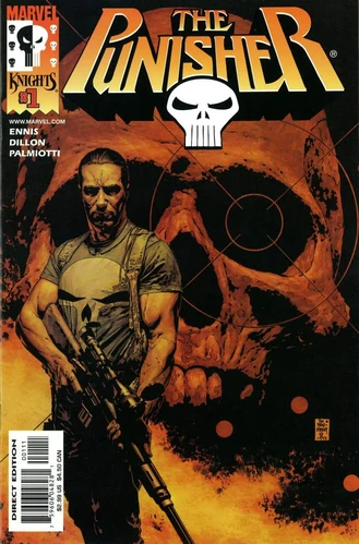 Punisher Vol. 5 Issue 1 comic cover