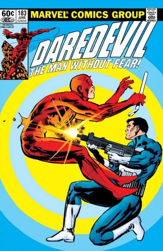 Punisher and Daredevil face off confrontation