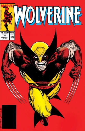 Wolverine comic book cover art