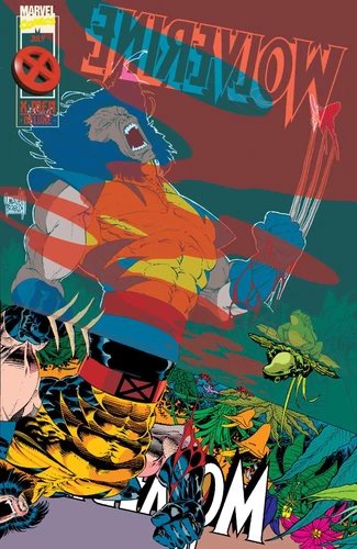 Wolverine comic book cover art