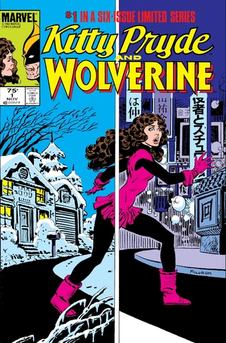 Wolverine comic book cover art