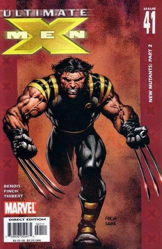 Wolverine comic book cover art