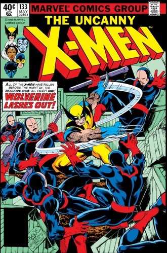 Wolverine comic book cover art