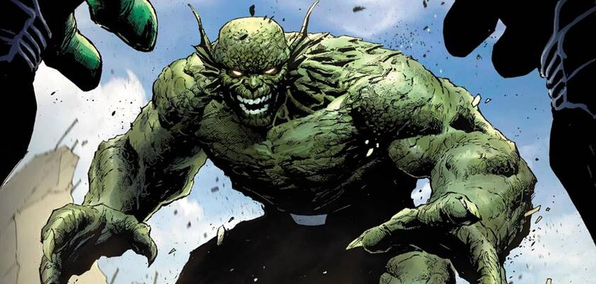 Hulk and Abomination fighting each other
