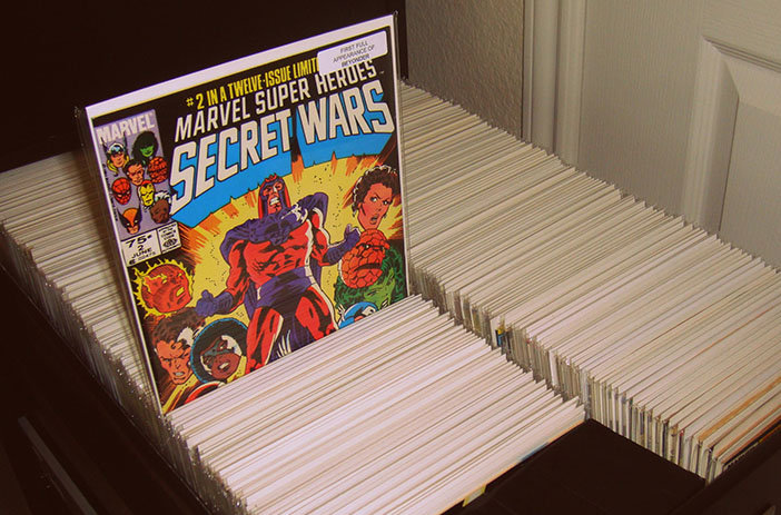 Comic books listed for sale online