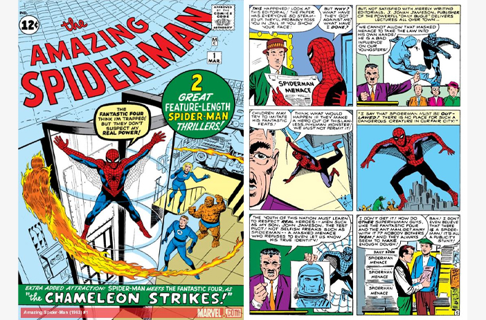 Amazing Spider-Man issue one comic cover