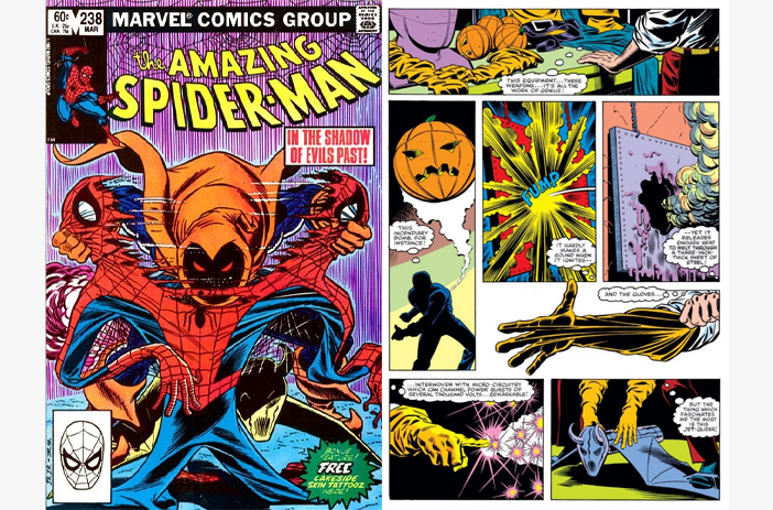 Spider-Man comic book cover from 1983