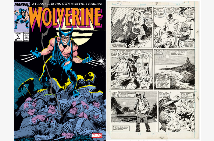 Wolverine #1 comic book cover 1988