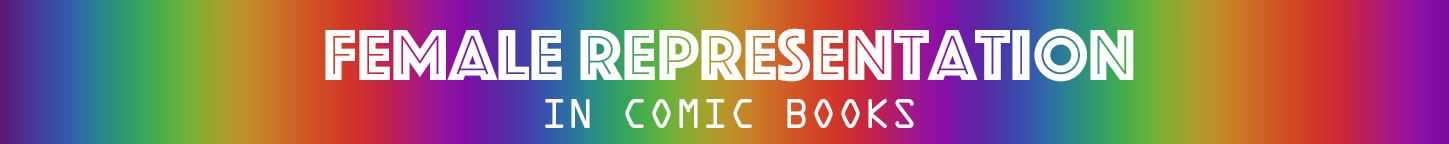 Diverse comic book superheroes through the decades