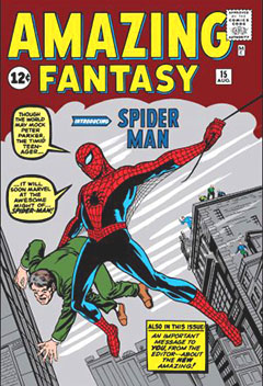 Classic comic book covers displayed together