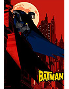 Joker comic book cover vintage illustration