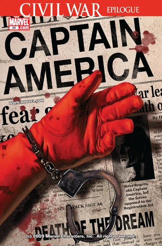 Captain America Vol. 5 issue 25 cover
