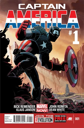 Captain America Vol. 7 issue 1 cover