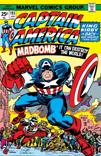 Captain America Vol. 1 issue 193 cover