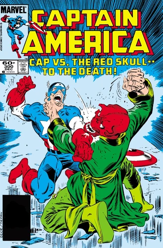 Captain America comic book issue 300 cover
