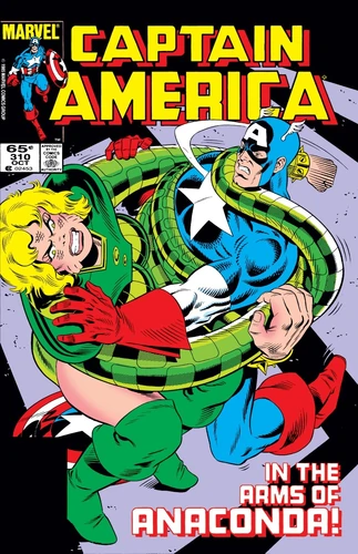 Captain America Vol. 1 Issue 310 cover