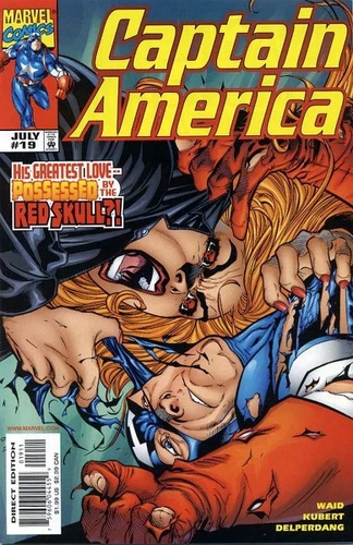 Captain America Vol. 3 issue 19 cover