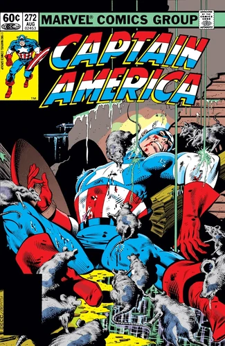 Captain America Vol. 1 issue 272 cover