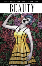 Horror comic book cover The Beauty