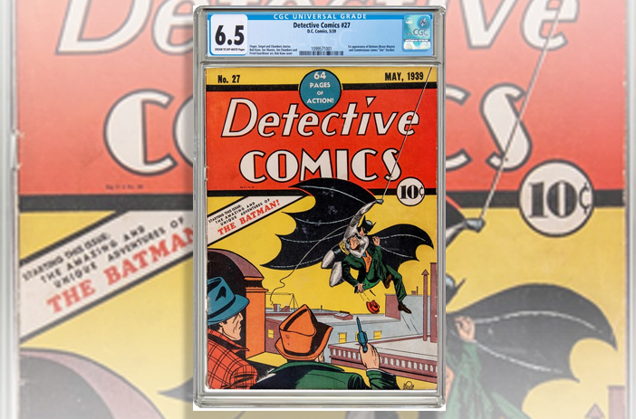 Batman's first appearance in Detective Comics