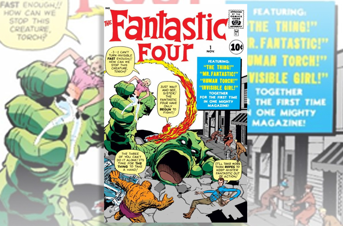 Fantastic Four #1 comic book cover
