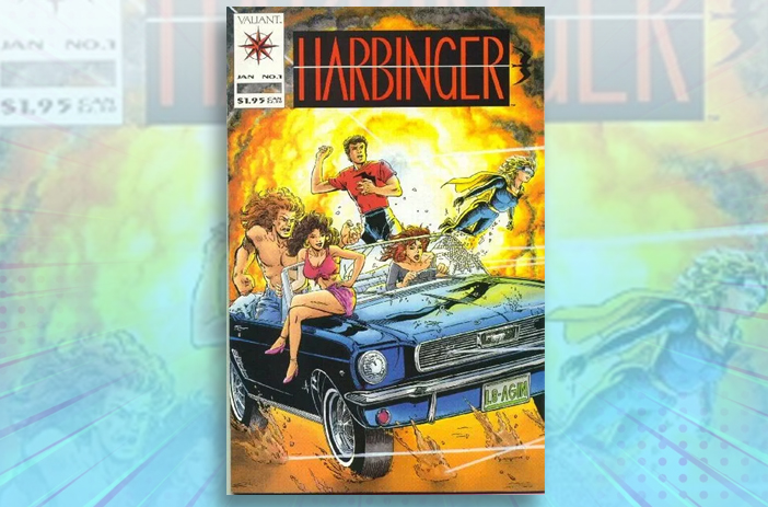 Harbinger #1 comic book cover art