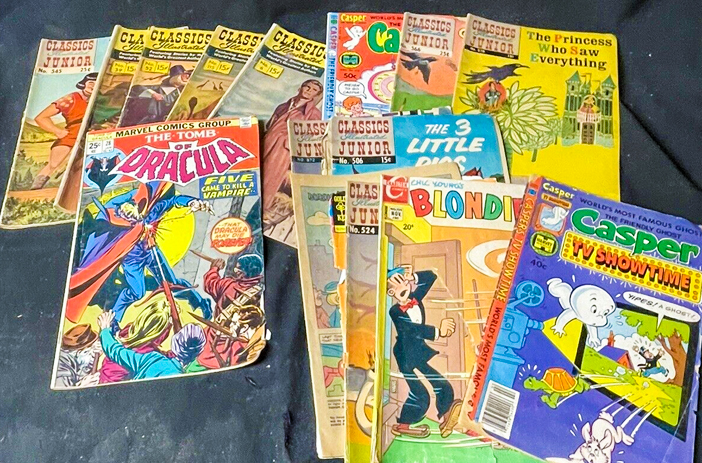 Silver Age comic book with visible damage