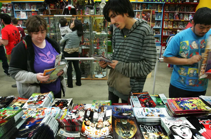 Side-by-side comic book edition comparison
