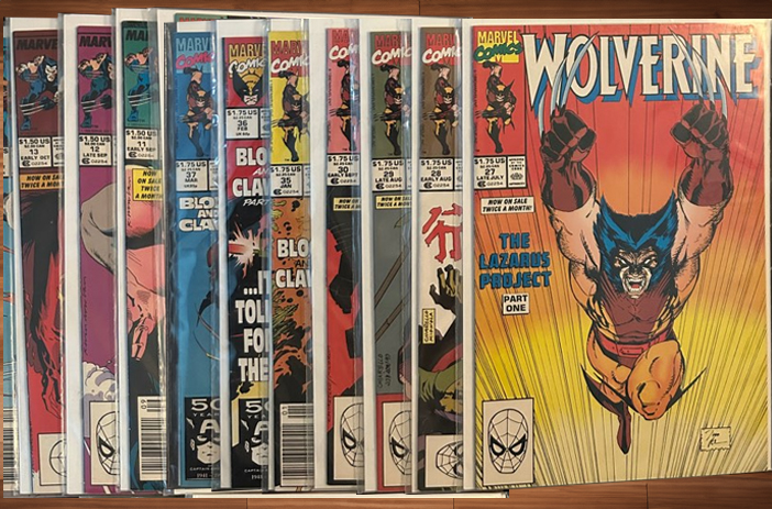 Wolverine comic book key issue cover