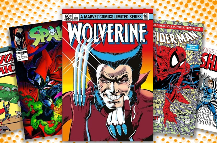 Comic book cover with title and artwork