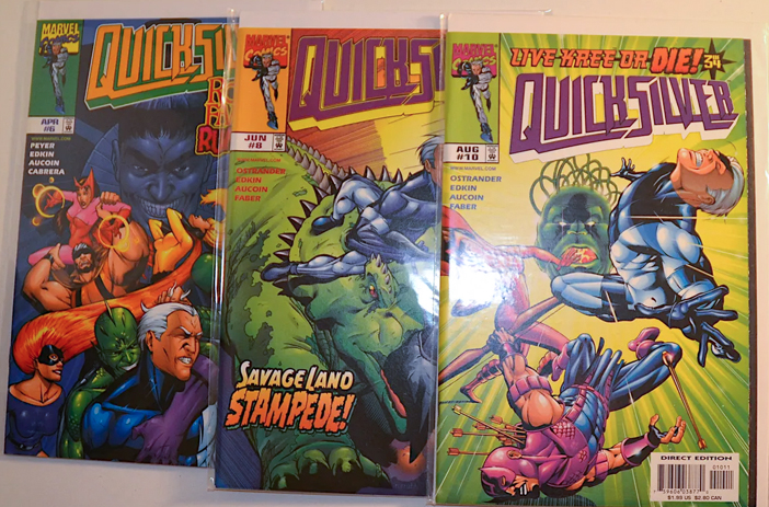Close-up of comic book printing details