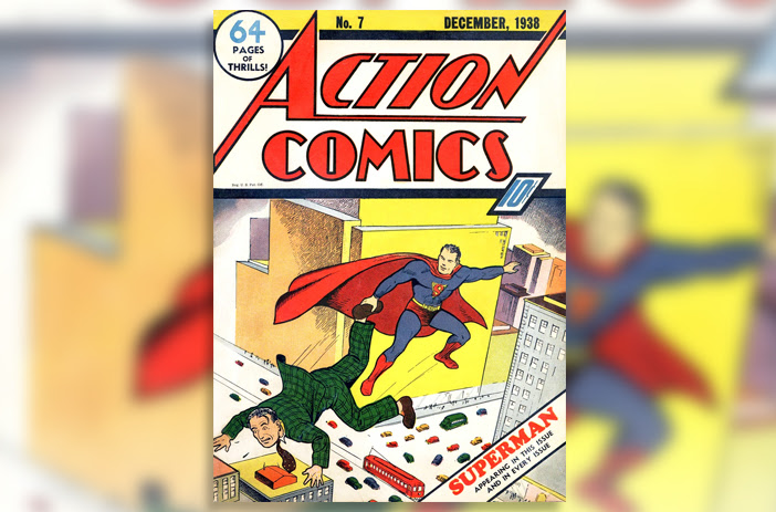Action Comics issue 7 comic book cover