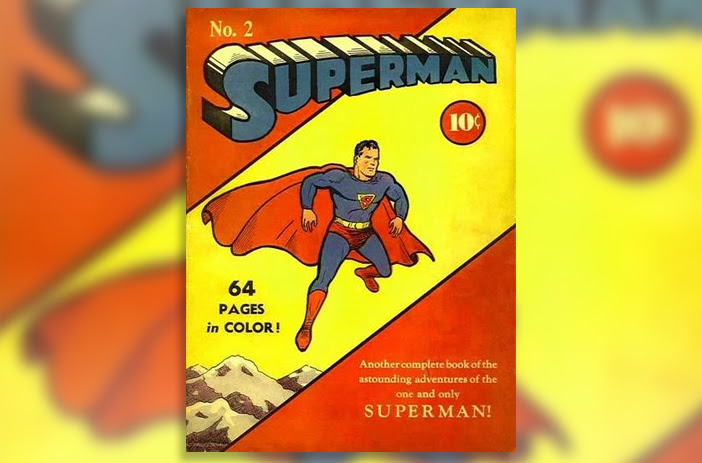 Superman #2 comic book cover