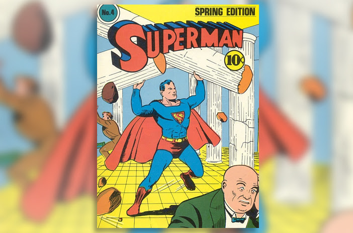 Superman #4 comic book cover